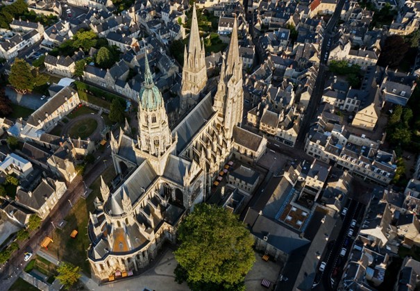 Bayeux - sky view