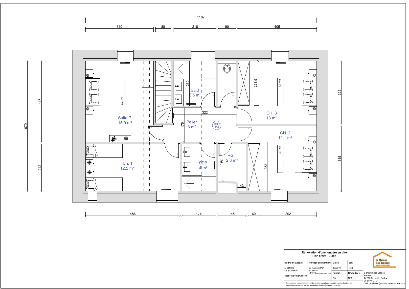 Second floor plan
